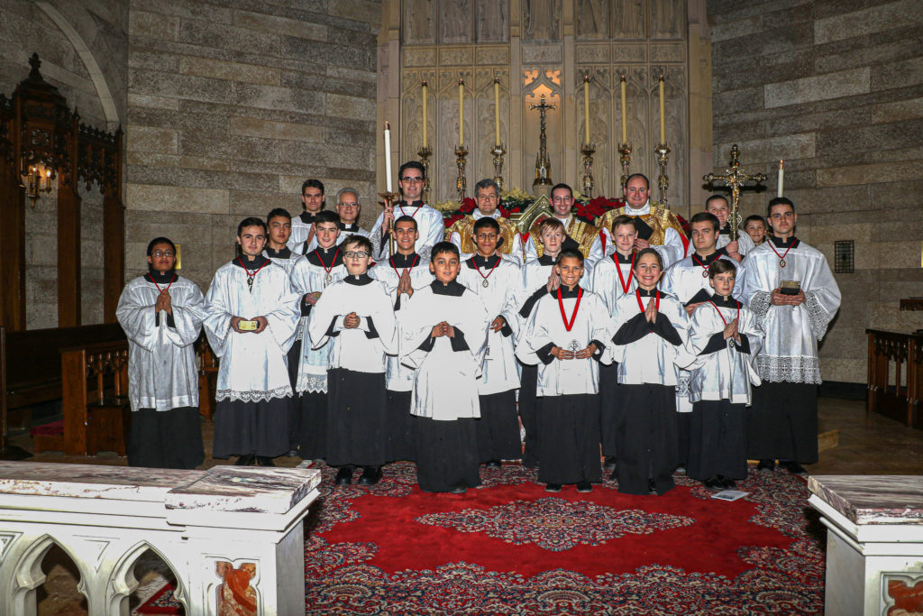 Server's Guild at St. Mary's 2019